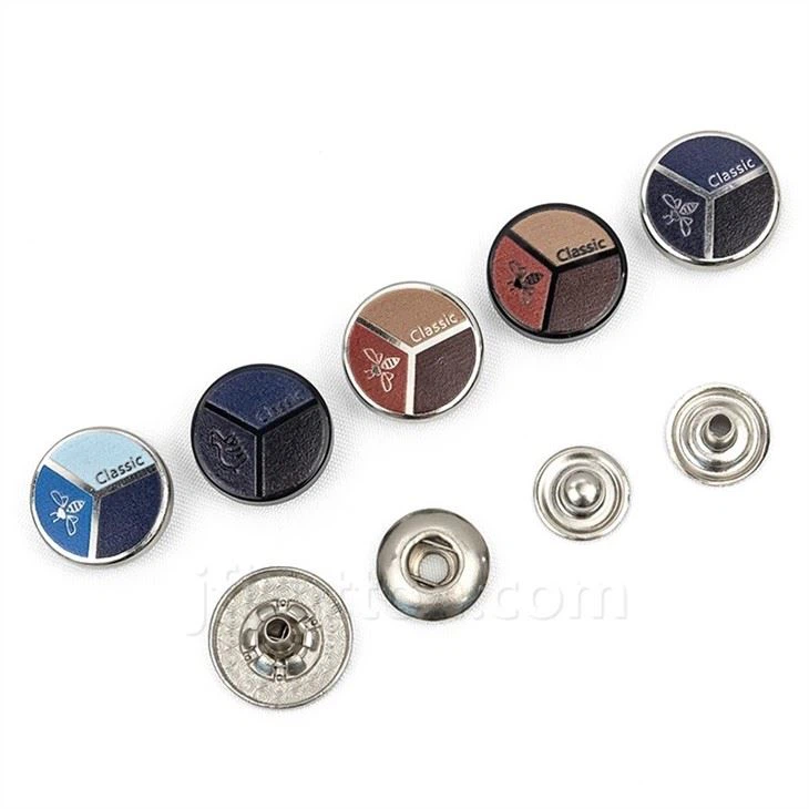 Colored Metal Snaps