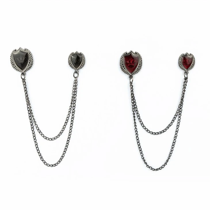 Crown Brooch For Men
