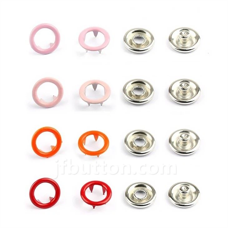 Open Ring Snap Fasteners