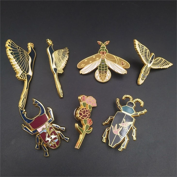 Suit Pin Badge