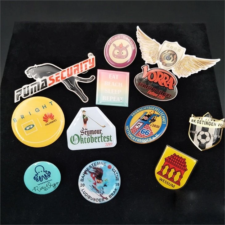Suit Pin Badge