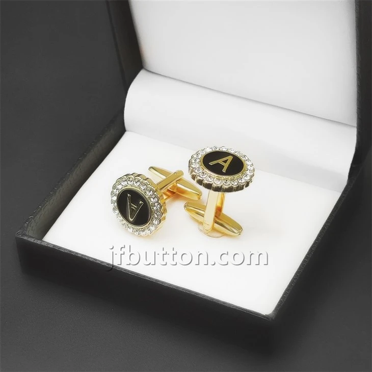 Antique Enamel Dress Shirt Studs