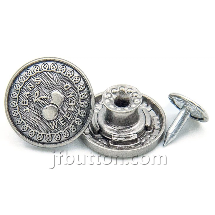 Copper Jeans Button