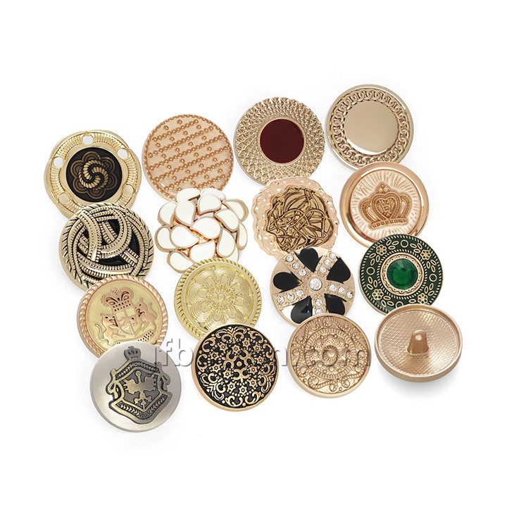 Antique Brass Blazer Buttons