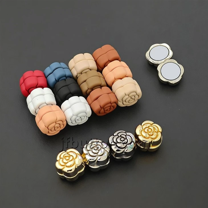 Flower Burkha Pins With Magnet factory