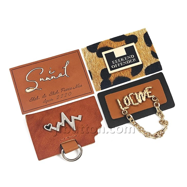 Leather Tags for Crochet Items
