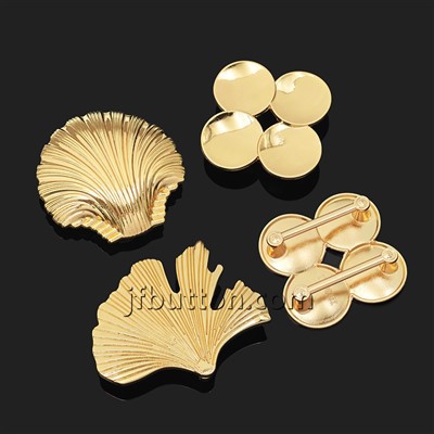 Metalna kopča za kupaće kostime Ginkgo Leaf