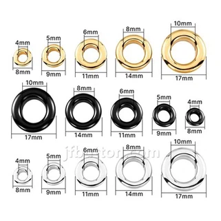 Rupa za ojačanje metalnog prstena u tkanini