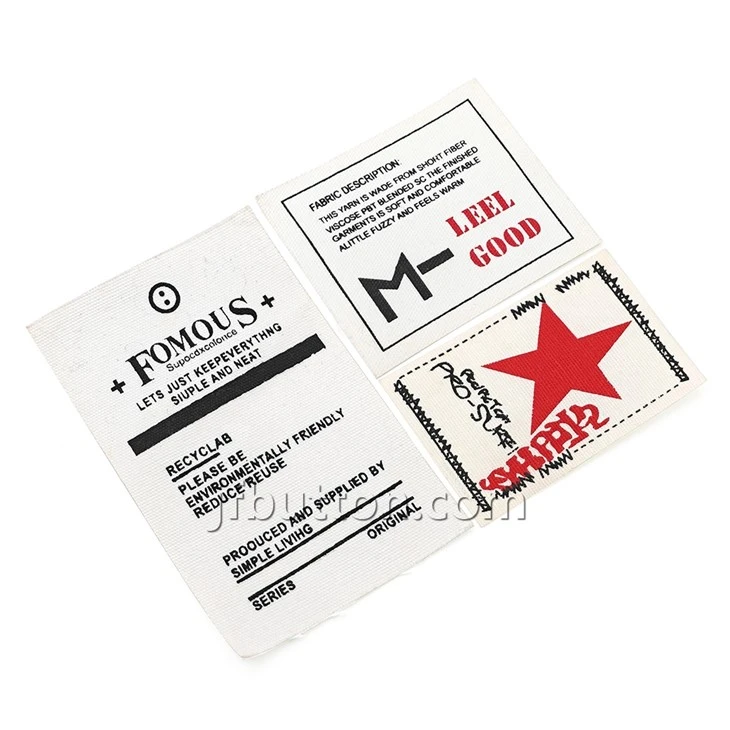Woven T-shirt Logo Label suppliers