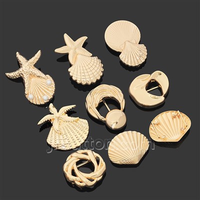 Zlatni Shell bikini konektor