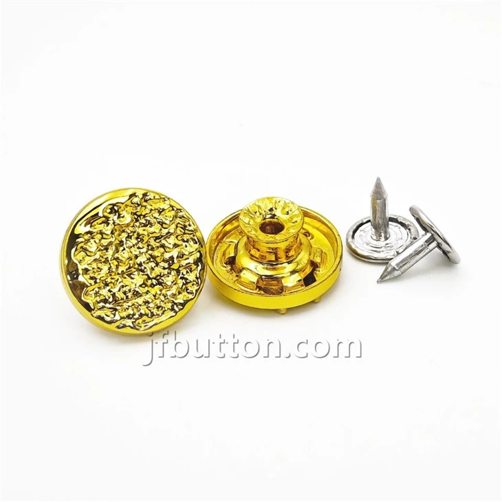 Metal Tack Button For Denim